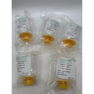 Pack of 6 CELLTREAT 229718 Bottle Top Filter Sterile PES 0.22µm Pore size 1000mL